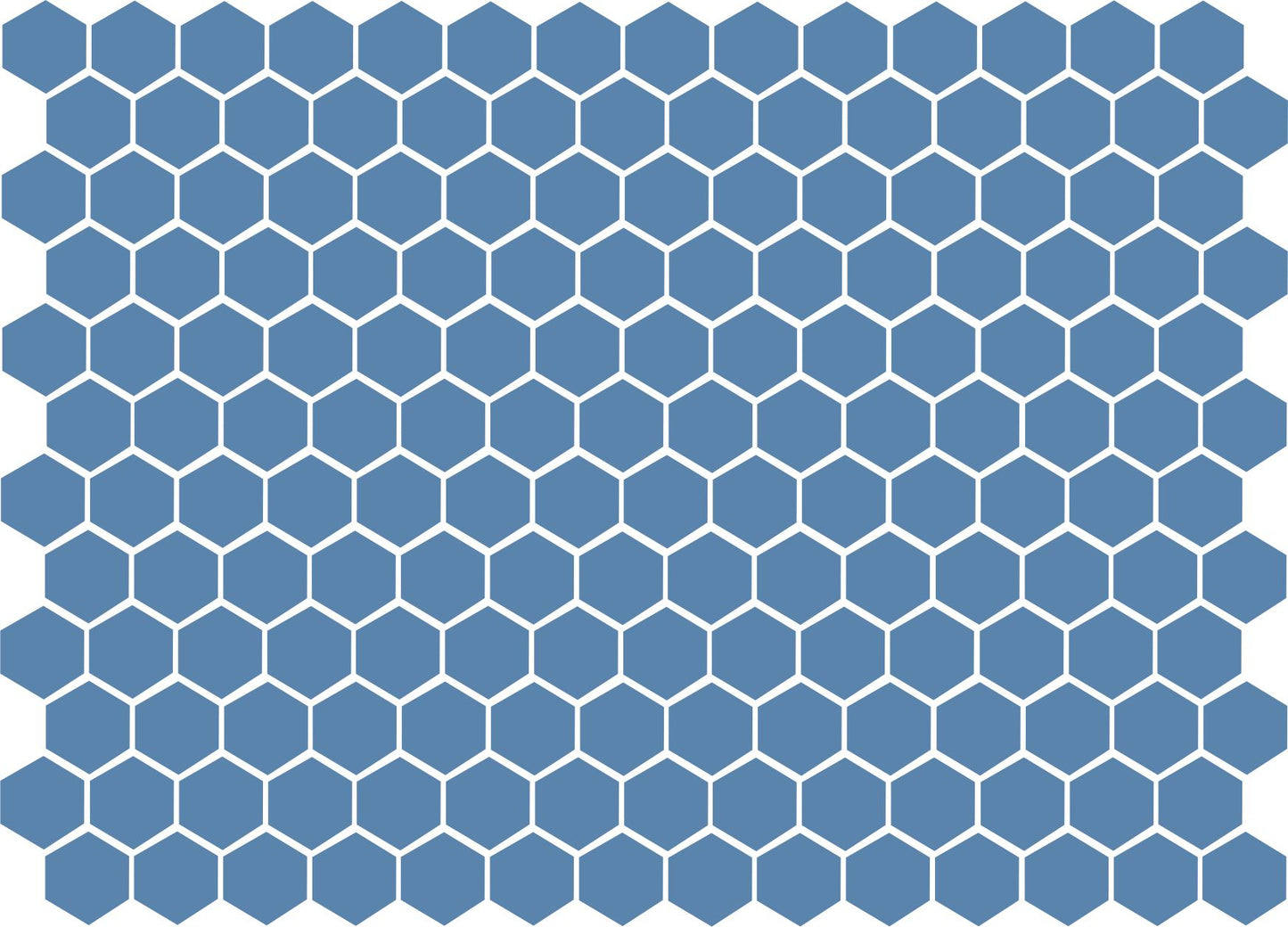 Lyric (Gloss & Matte) Glazed Hexagons