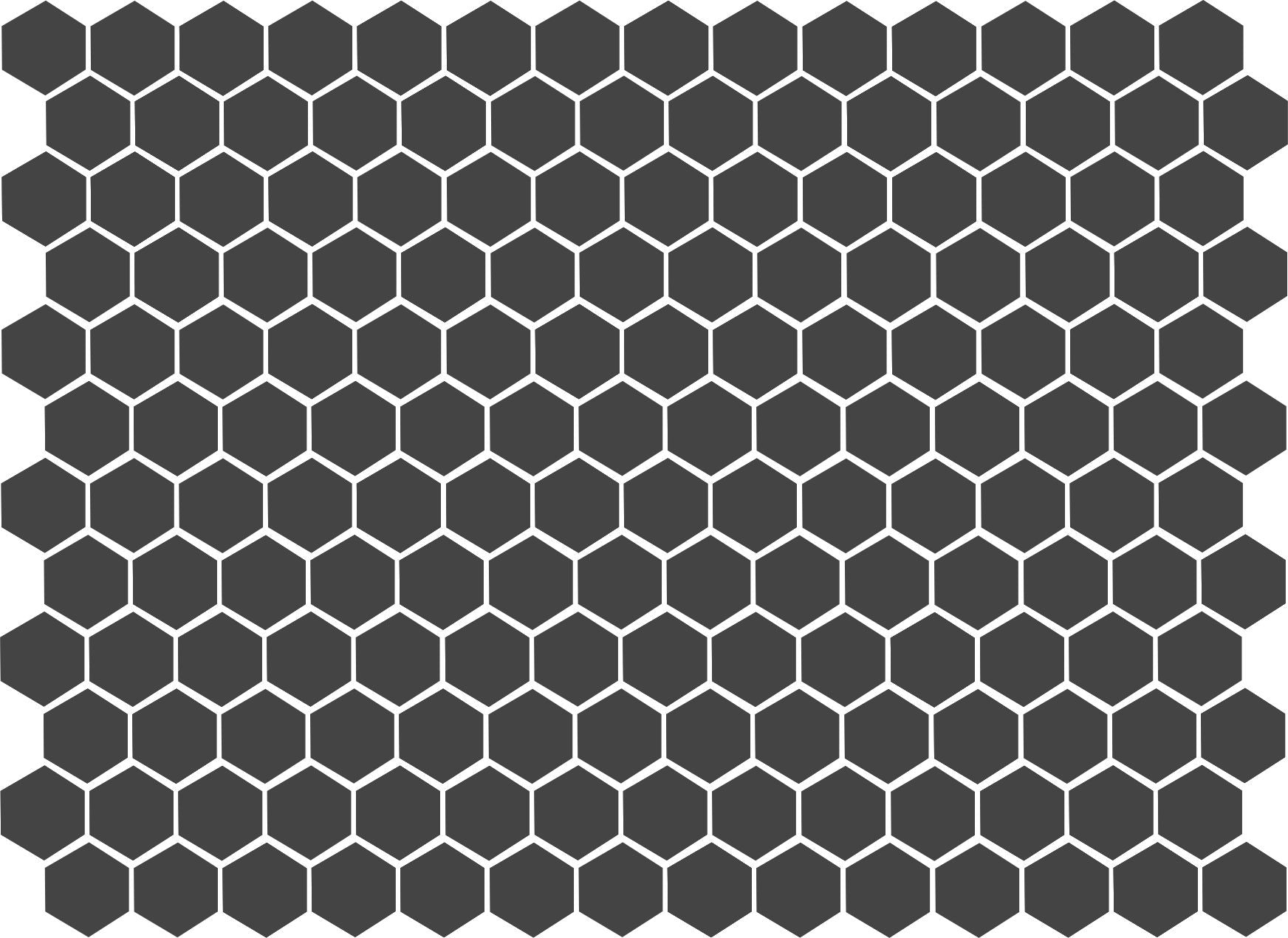 Lyric (Gloss & Matte) Glazed Hexagons