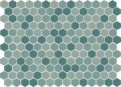Lyric (Gloss & Matte) Glazed Hexagons
