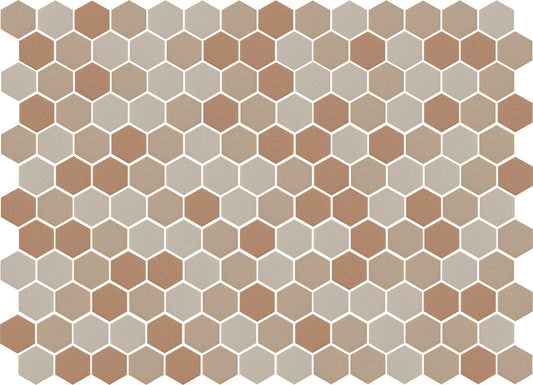 Lyric (Gloss & Matte) Glazed Hexagons