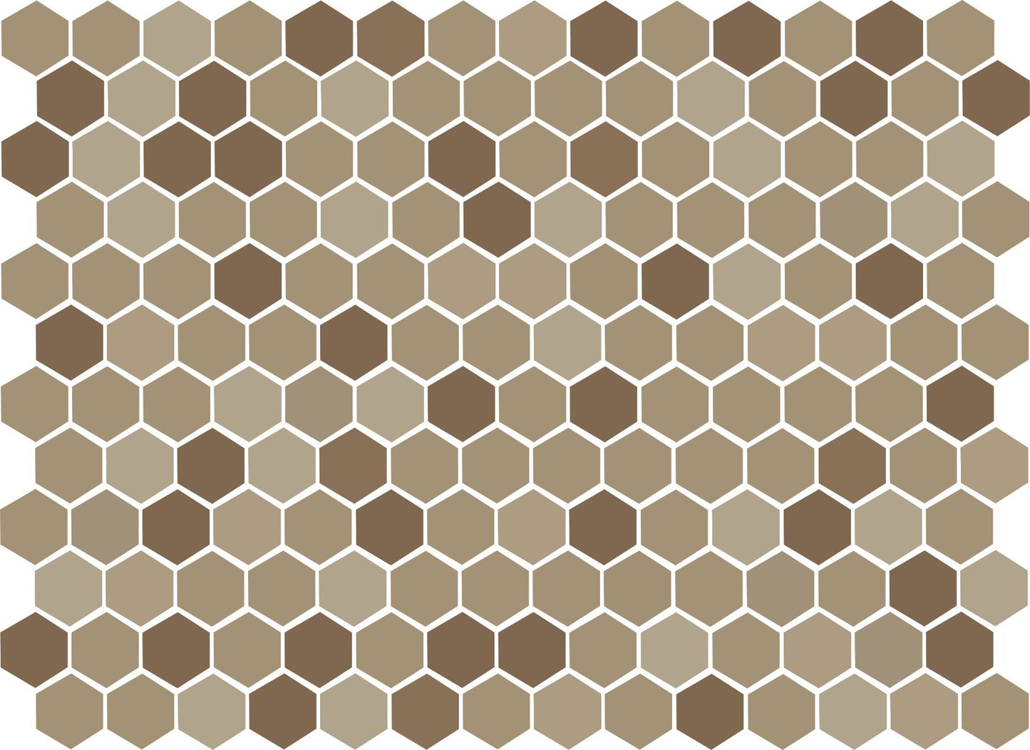 Lyric (Gloss & Matte) Glazed Hexagons