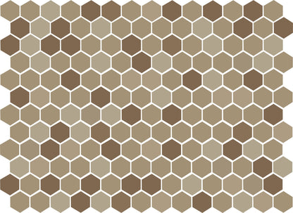 Lyric (Gloss & Matte) Glazed Hexagons