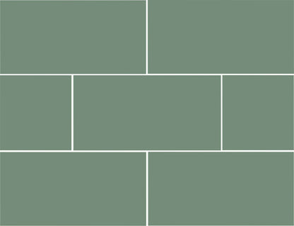 3x6 ceramic subway tile from the Lyric NOW collection shown in one of several available color options