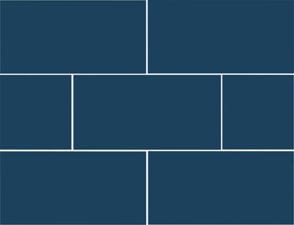 3x6 ceramic subway tile from the Lyric NOW collection shown in one of several available color options