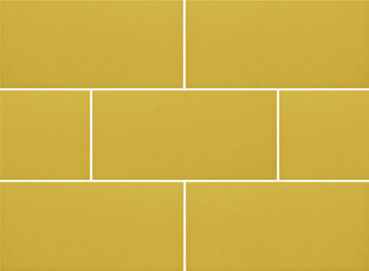 3x6 ceramic subway tile from the Lyric NOW collection shown in one of several available color options