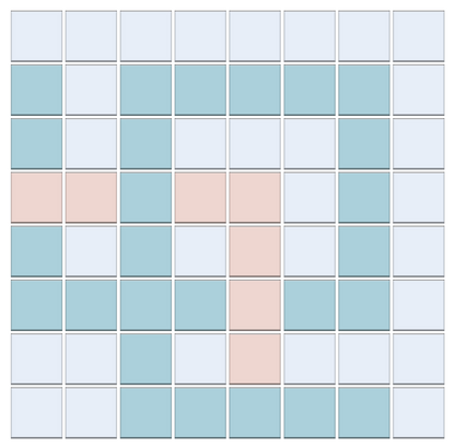 Glazed Aqueduct Border| Craftsman Squares | Porcelain
