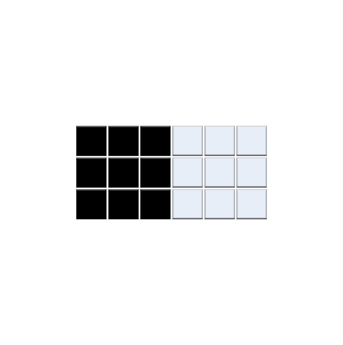 Infinity Border | Craftsman Squares | Porcelain