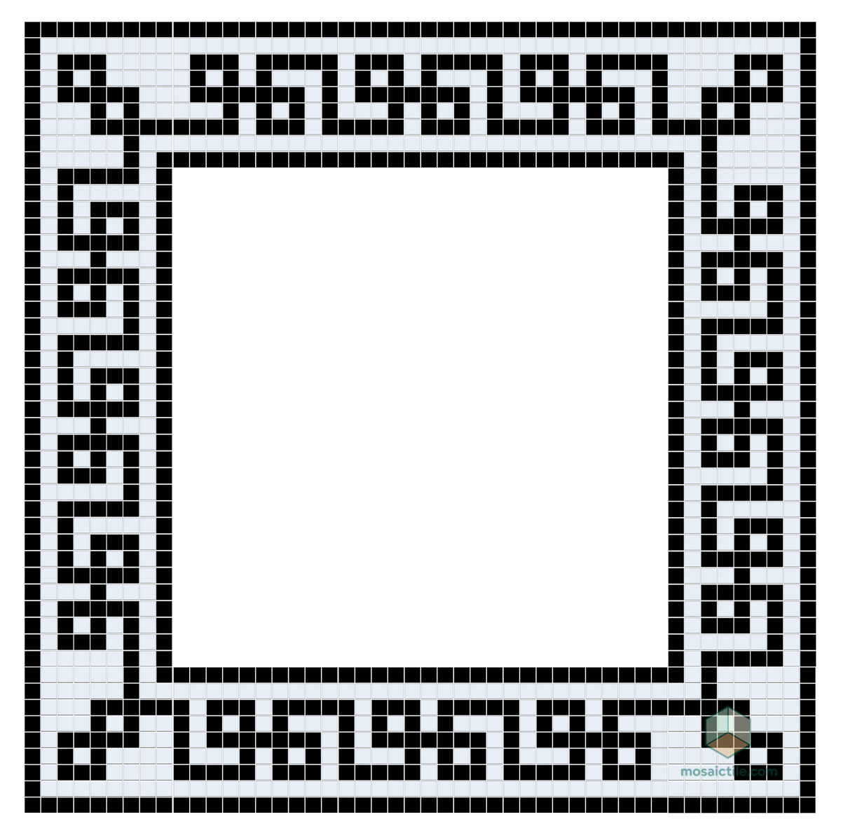 Infinity Border | Craftsman Squares | Porcelain