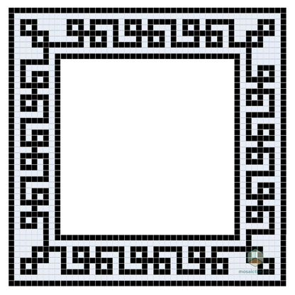 Infinity Border | Craftsman Squares | Porcelain
