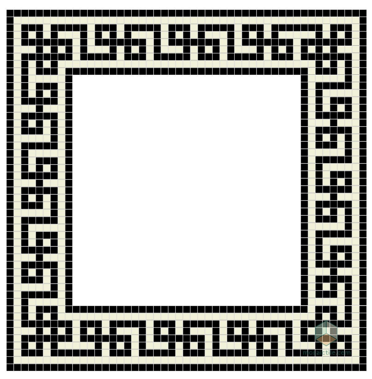 Infinity Border | Craftsman Squares | Porcelain