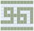Juniper Green on Satin White