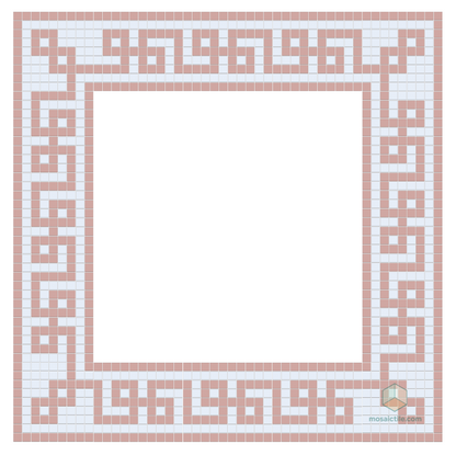 Infinity Border | Craftsman Squares | Porcelain