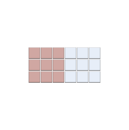 Infinity Border | Craftsman Squares | Porcelain