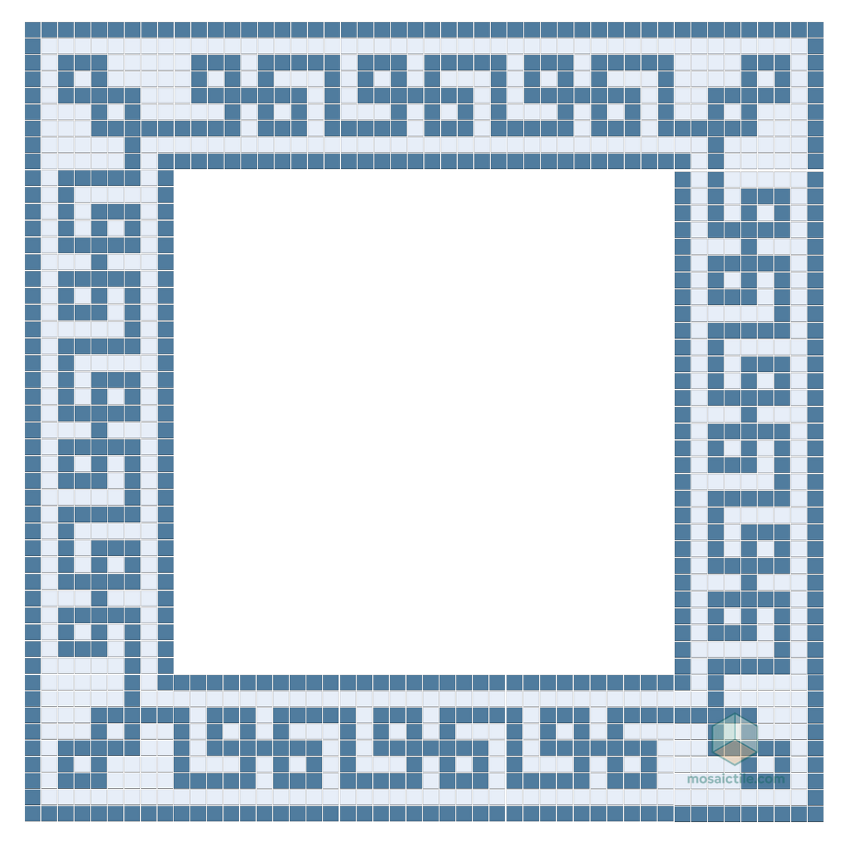 Infinity Border | Craftsman Squares | Porcelain