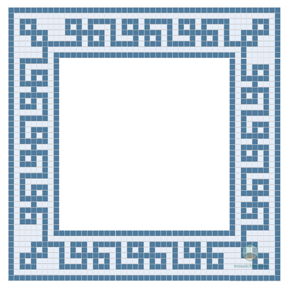 Infinity Border | Craftsman Squares | Porcelain