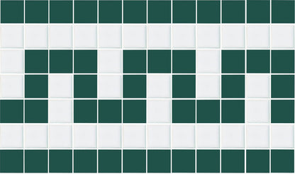 Greek Key Step Border | Craftsman Squares | Porcelain