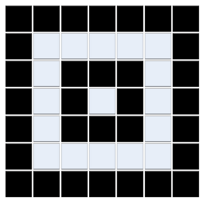 Greek Key Step Border | Craftsman Squares | Porcelain