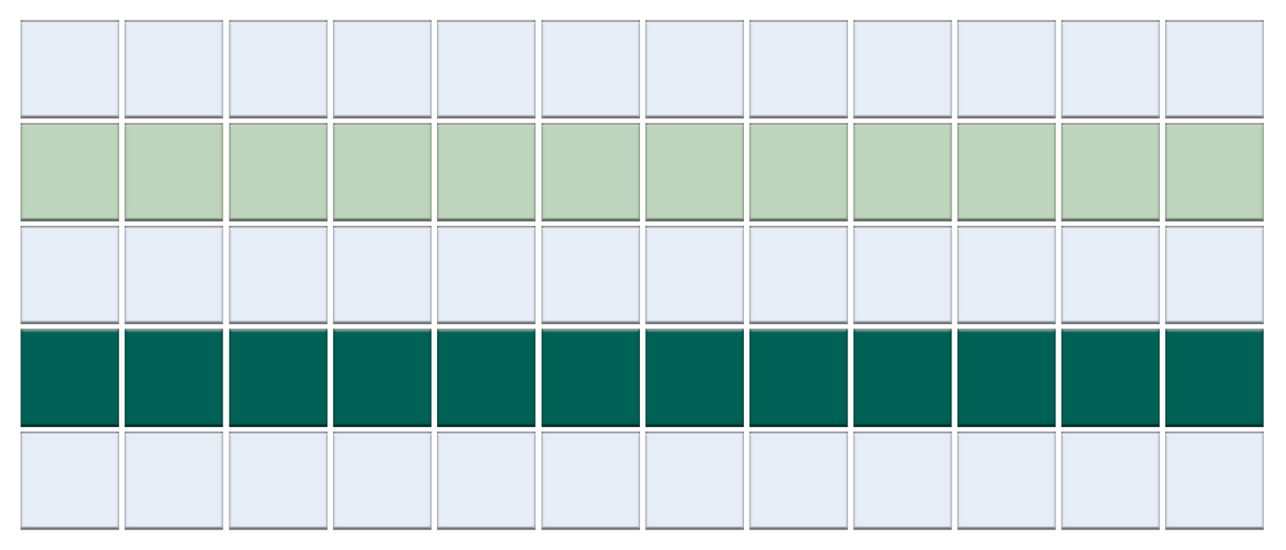 Parley Border| Craftsman Squares | Porcelain