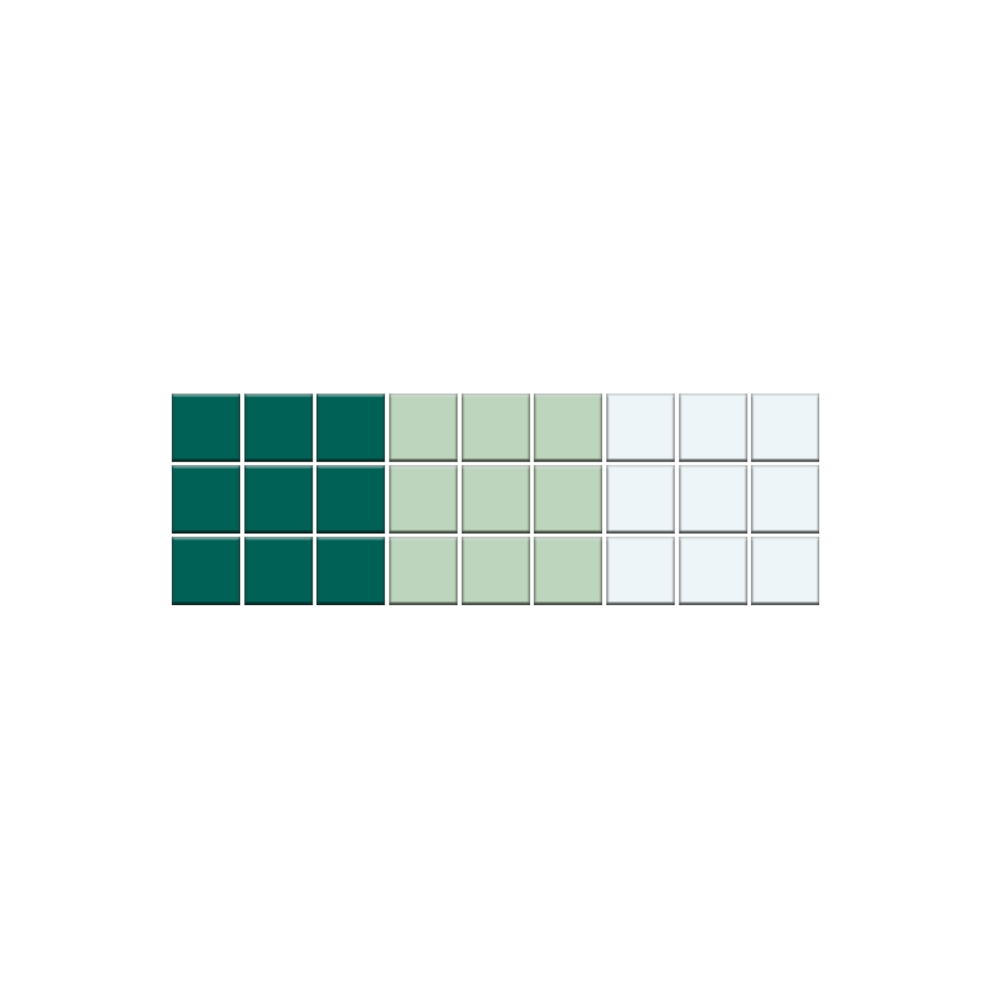Parley Border| Craftsman Squares | Porcelain