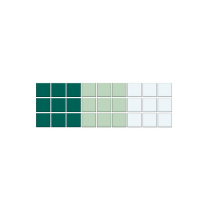 Parley Border| Craftsman Squares | Porcelain