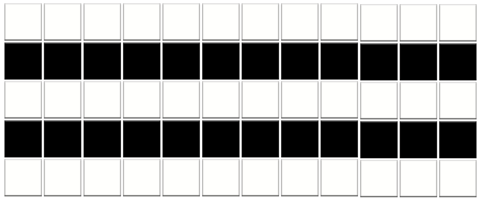 Parley tile border porcelain mosaic