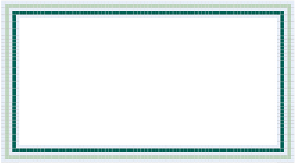 Parley Border| Craftsman Squares | Porcelain