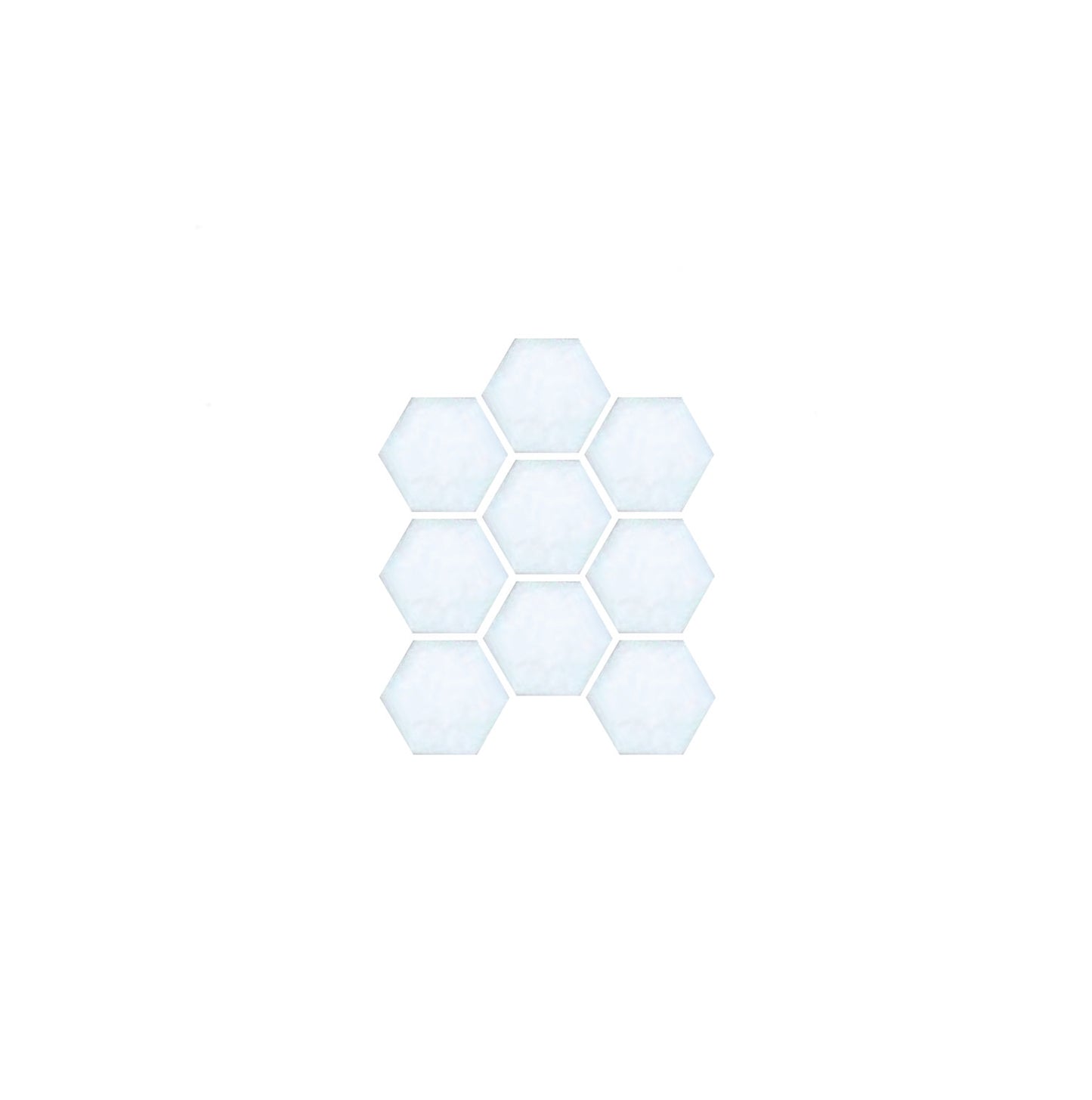 Lyric (Gloss & Matte) Glazed Hexagons