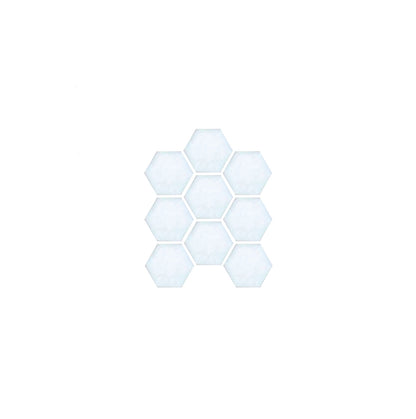 Lyric (Gloss & Matte) Glazed Hexagons