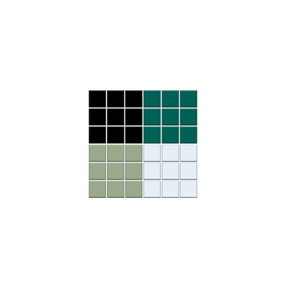 La Salle | Modern Craftsman Square Porcelain Tile Pattern