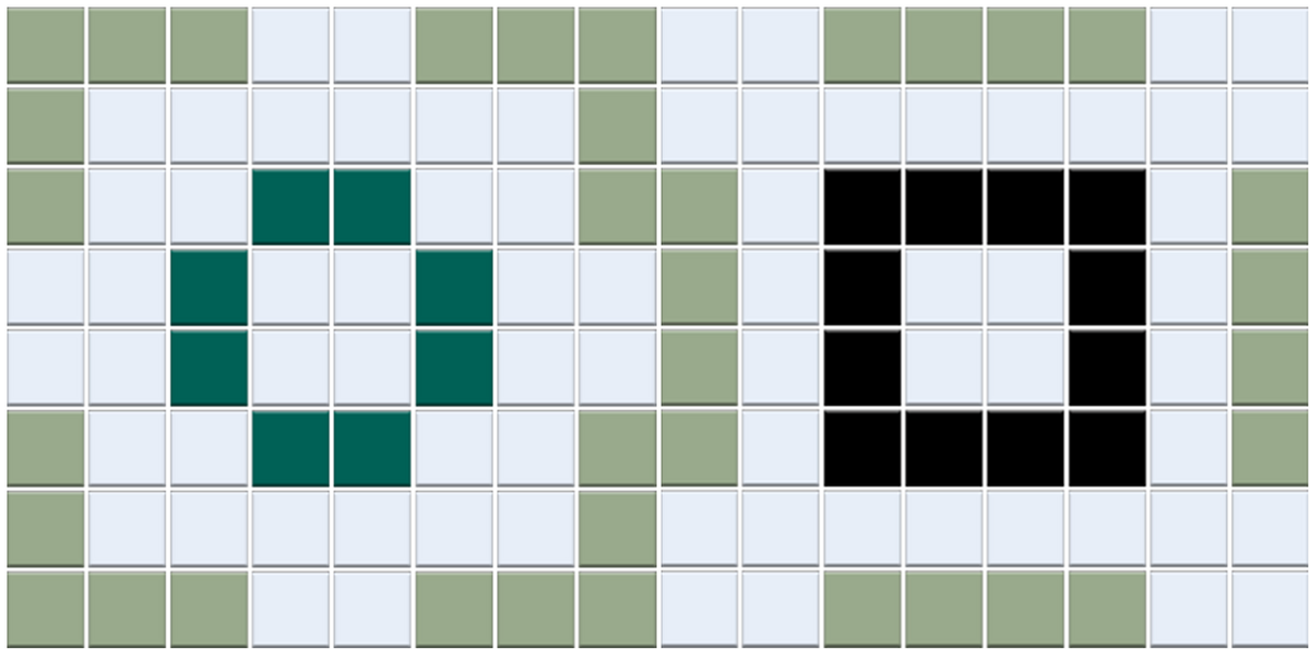 La Salle | Modern Craftsman Square Porcelain Tile Pattern