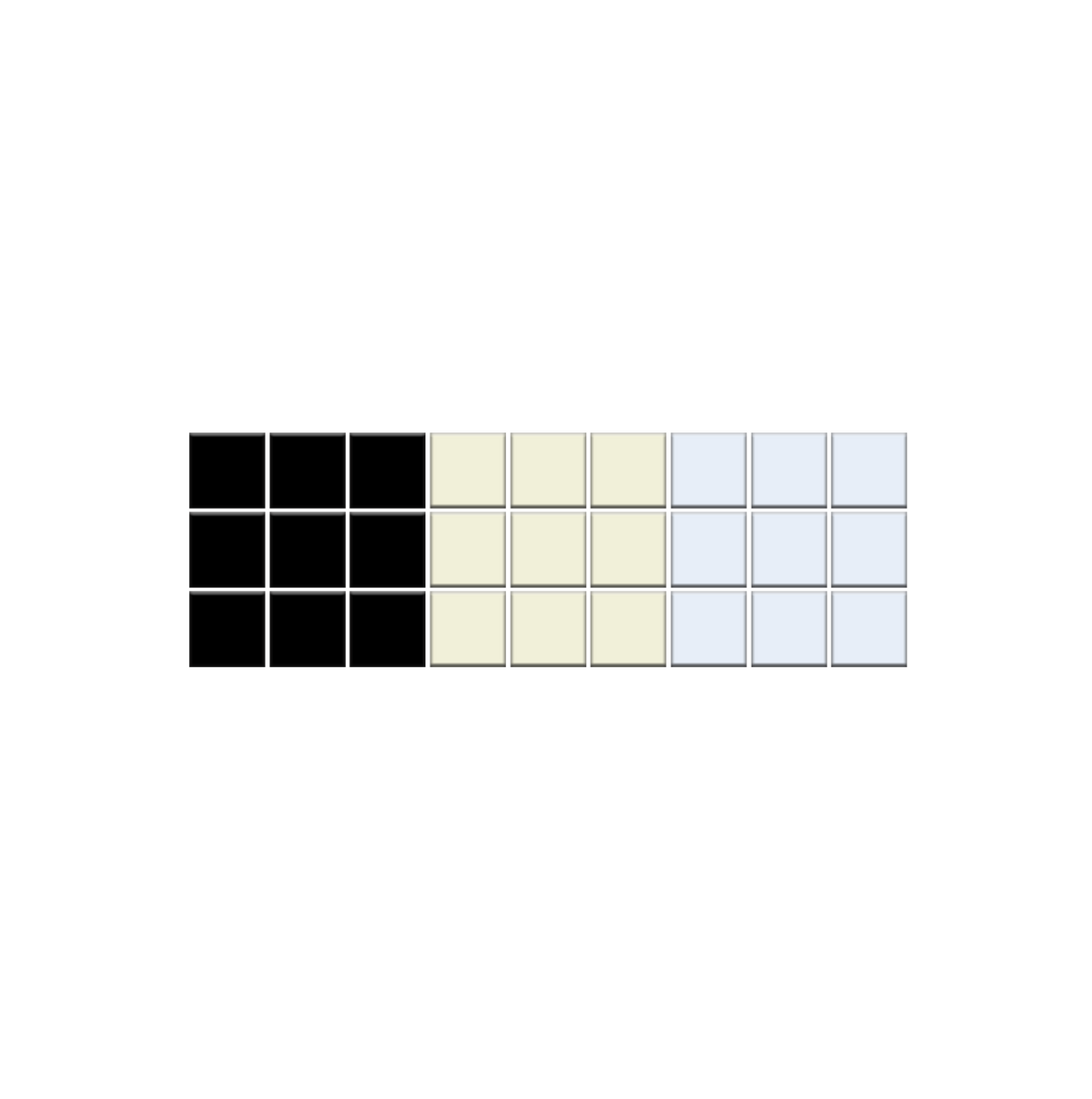 La Salle | Modern Craftsman Square Porcelain Tile Pattern