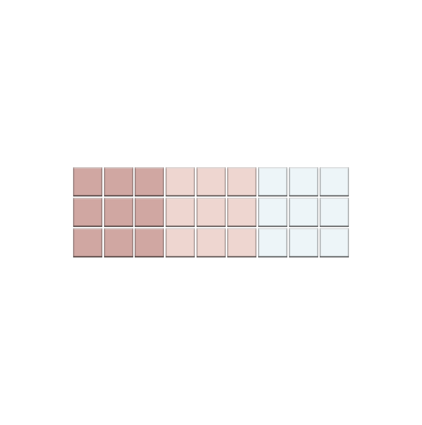 Matrix - Modern Craftsman Square Porcelain Tile Pattern