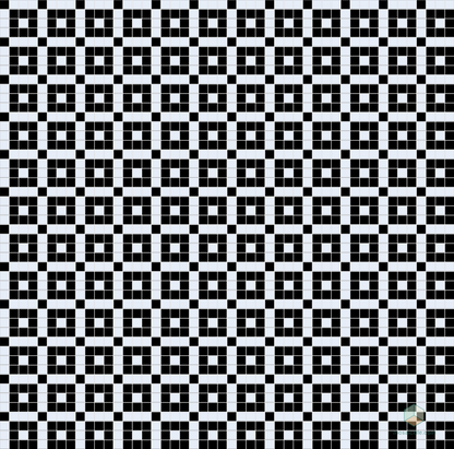 Ritz | Modern Craftsman Square Porcelain Tile Pattern