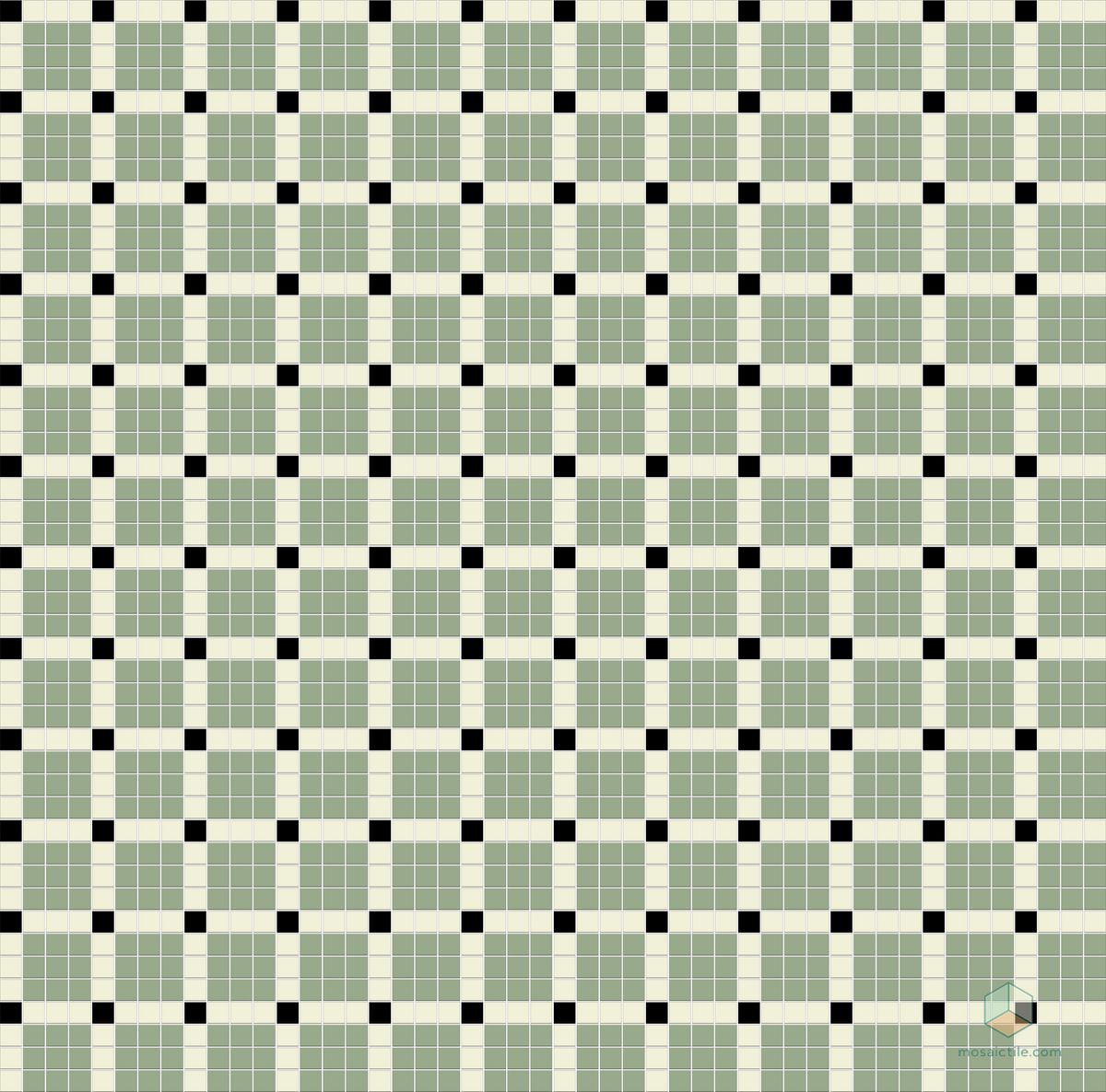 Ritz | Modern Craftsman Square Porcelain Tile Pattern