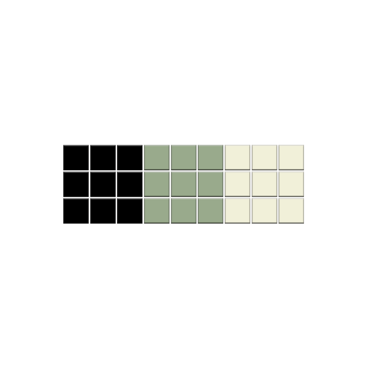 Ritz | Modern Craftsman Square Porcelain Tile Pattern