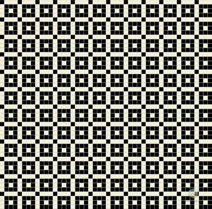 Ritz | Modern Craftsman Square Porcelain Tile Pattern