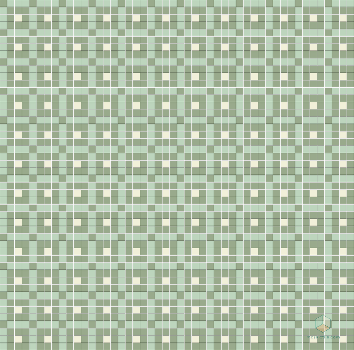 Ritz | Modern Craftsman Square Porcelain Tile Pattern
