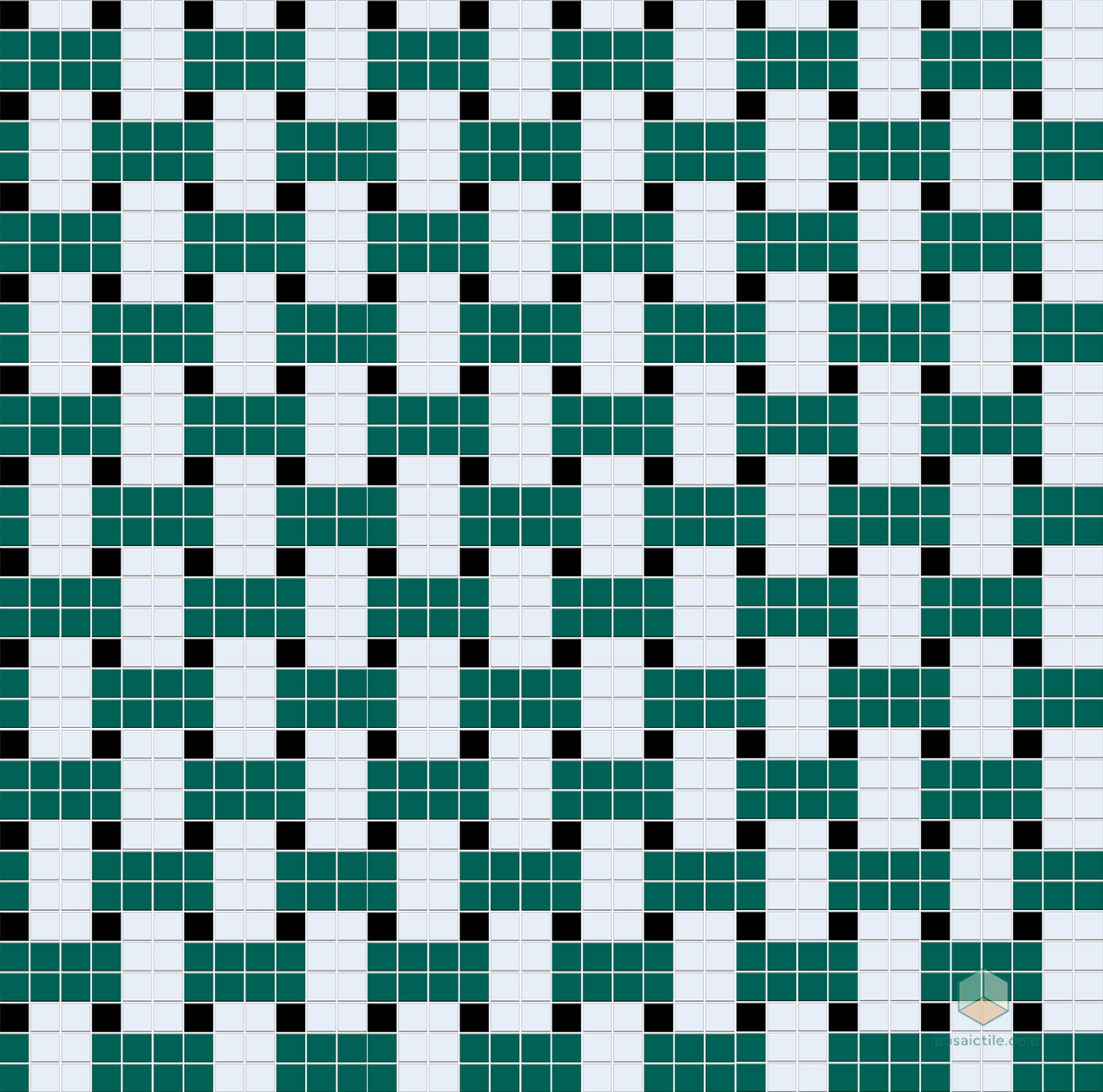 Weave | Modern Craftsman Square Porcelain Tile Pattern