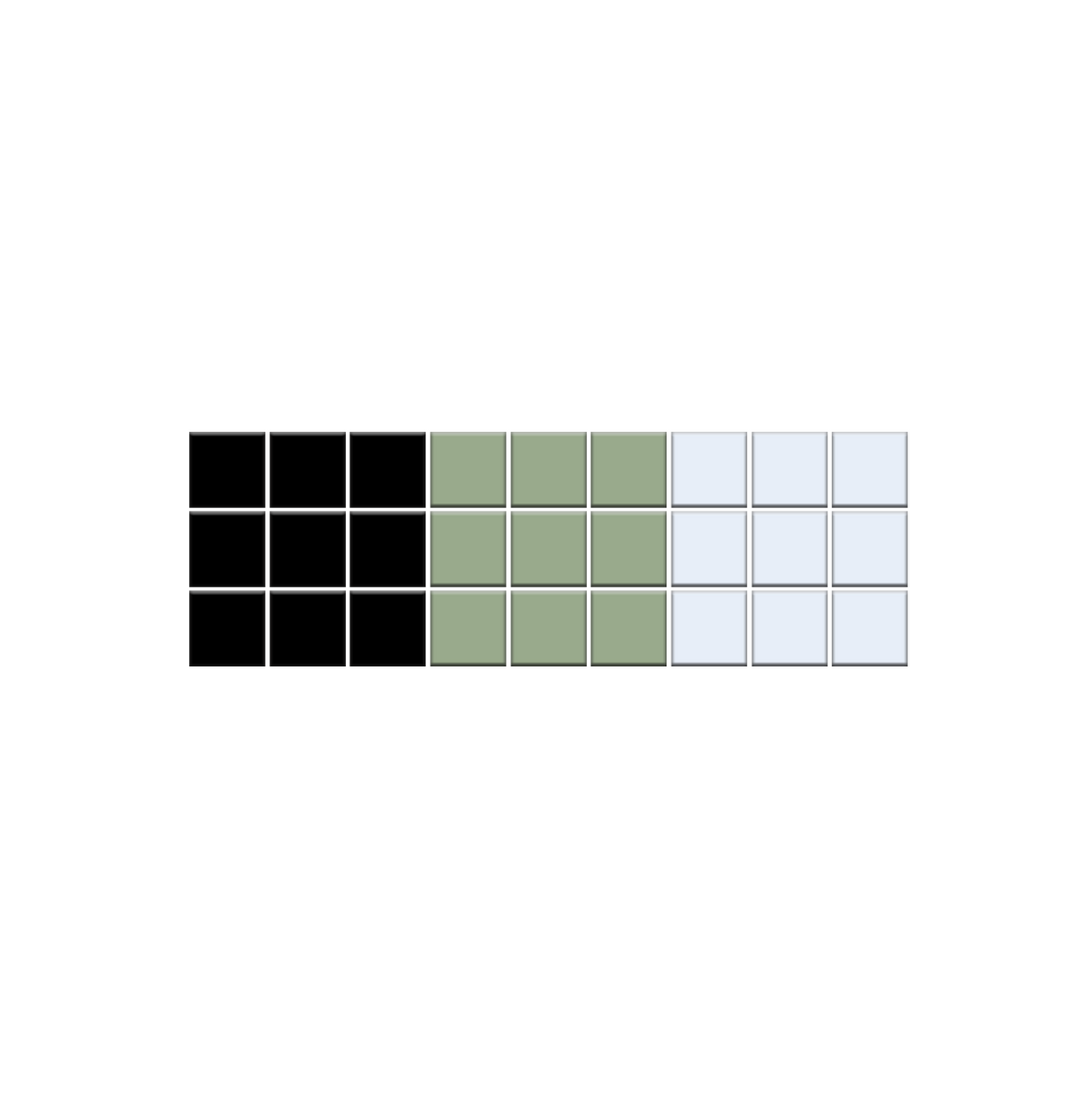 Weave | Modern Craftsman Square Porcelain Tile Pattern