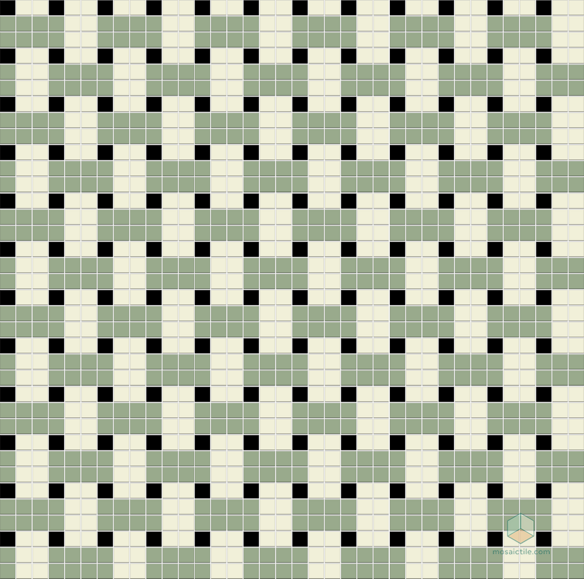 Weave | Modern Craftsman Square Porcelain Tile Pattern