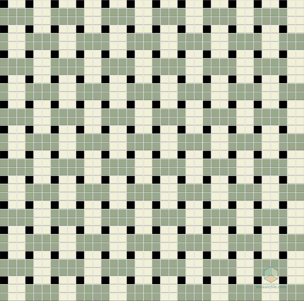 Weave | Modern Craftsman Square Porcelain Tile Pattern