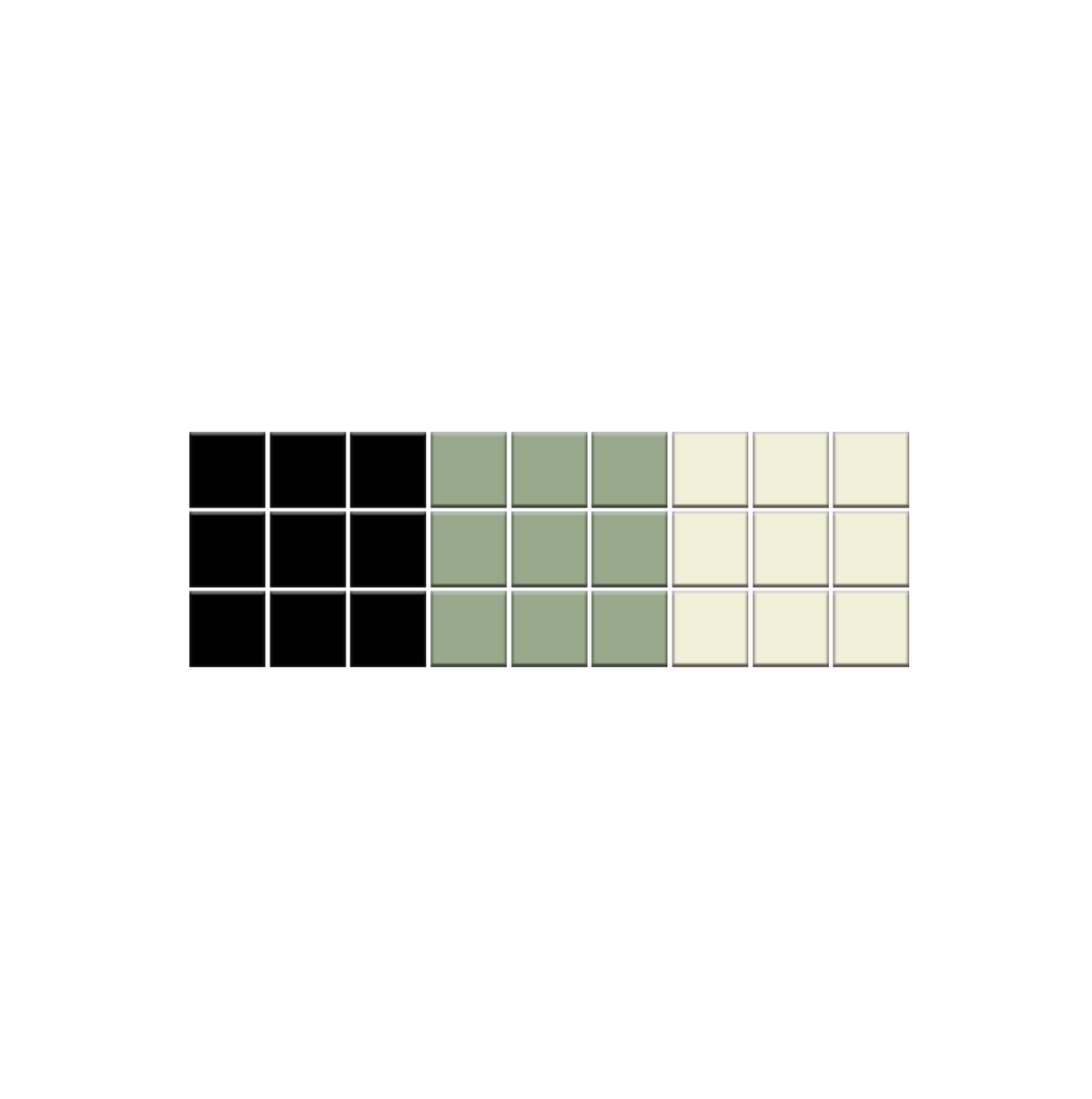 Weave | Modern Craftsman Square Porcelain Tile Pattern