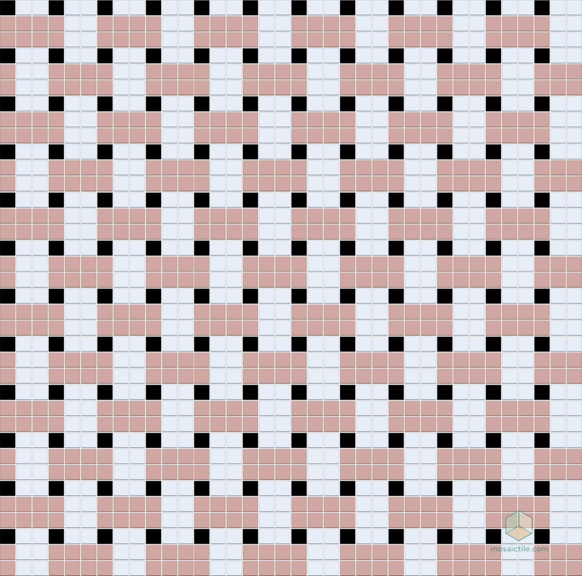 Weave | Modern Craftsman Square Porcelain Tile Pattern