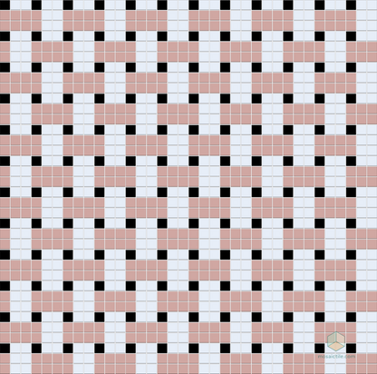 Weave | Modern Craftsman Square Porcelain Tile Pattern