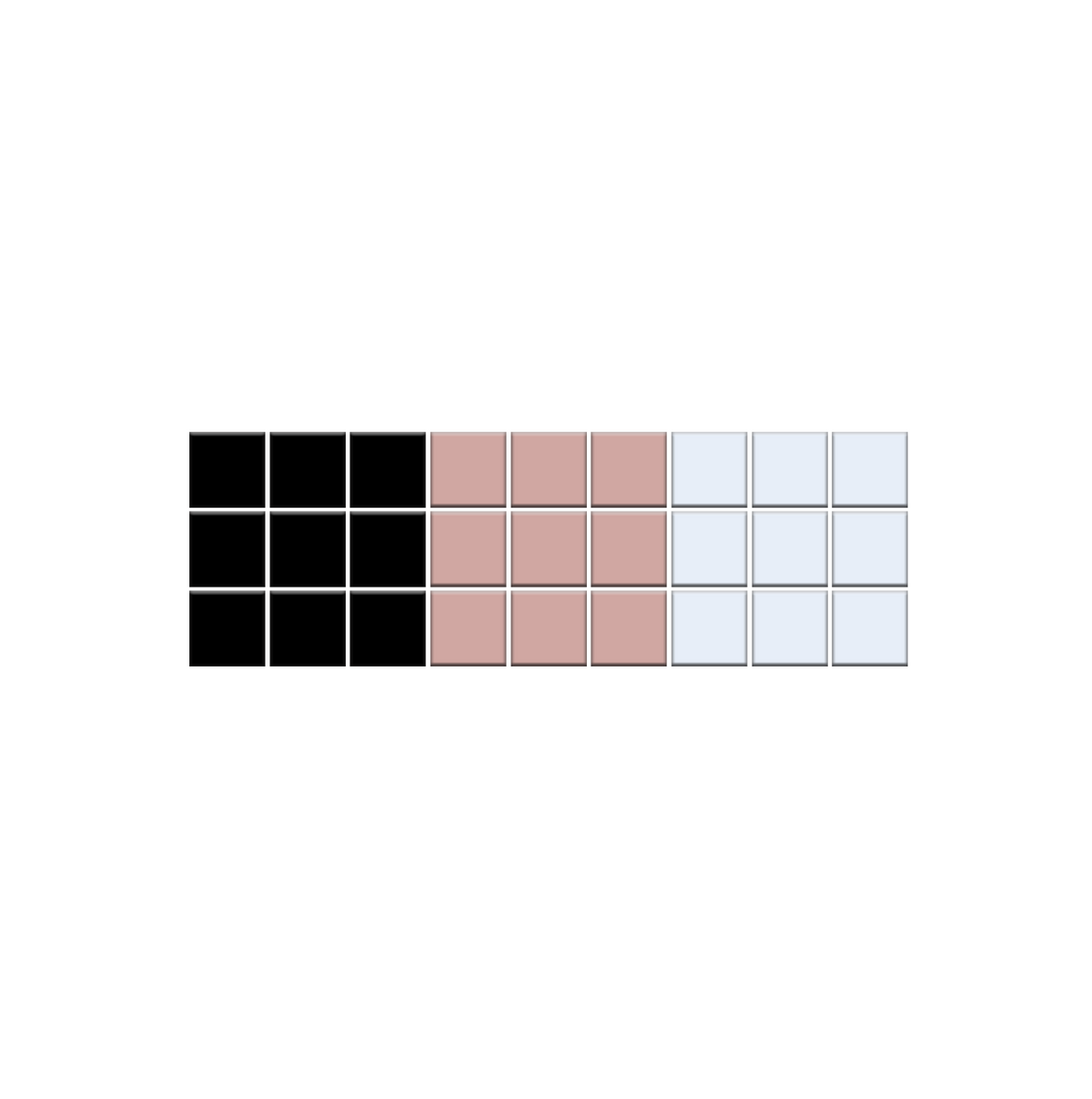 Weave | Modern Craftsman Square Porcelain Tile Pattern