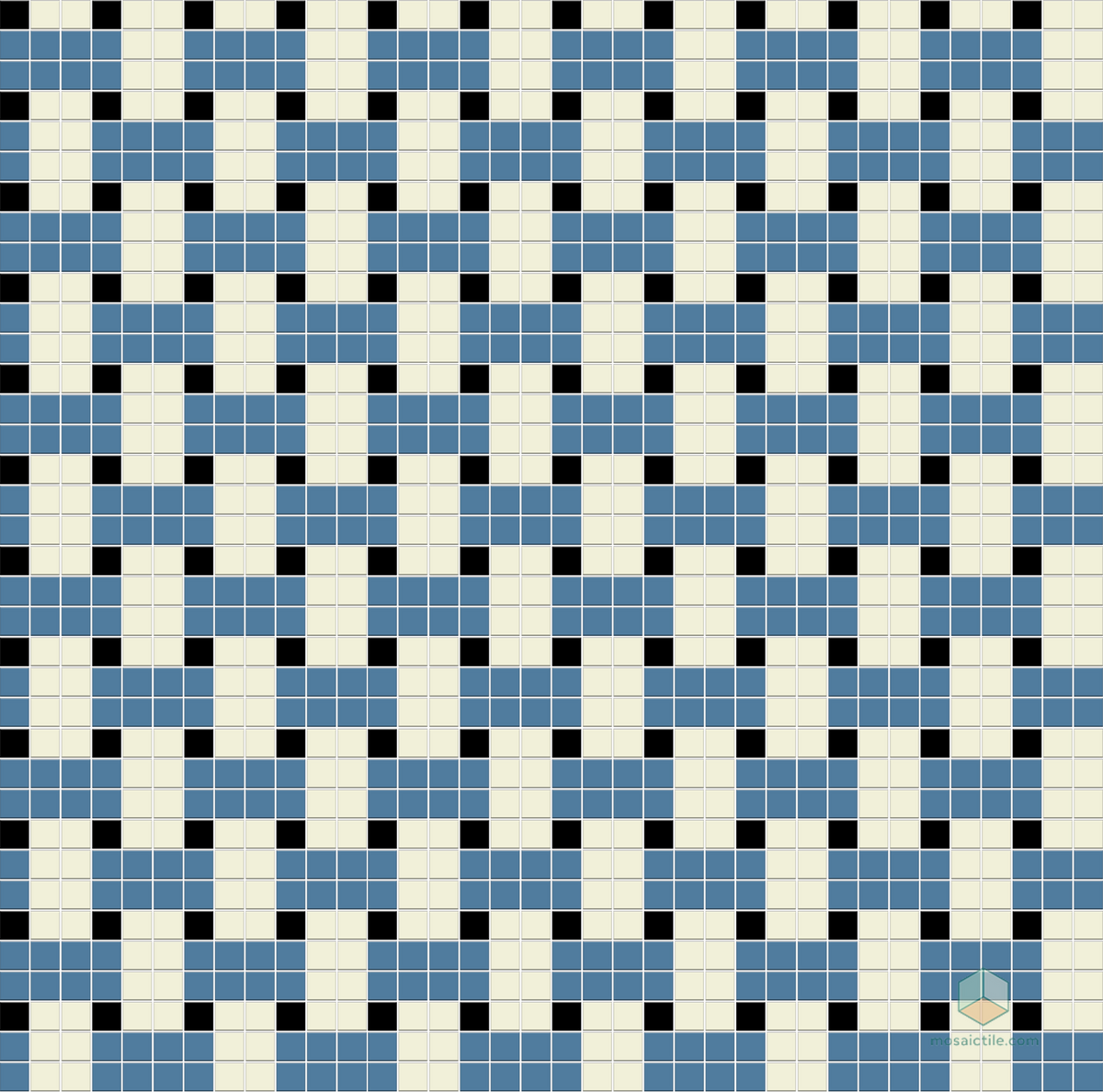 Weave | Modern Craftsman Square Porcelain Tile Pattern