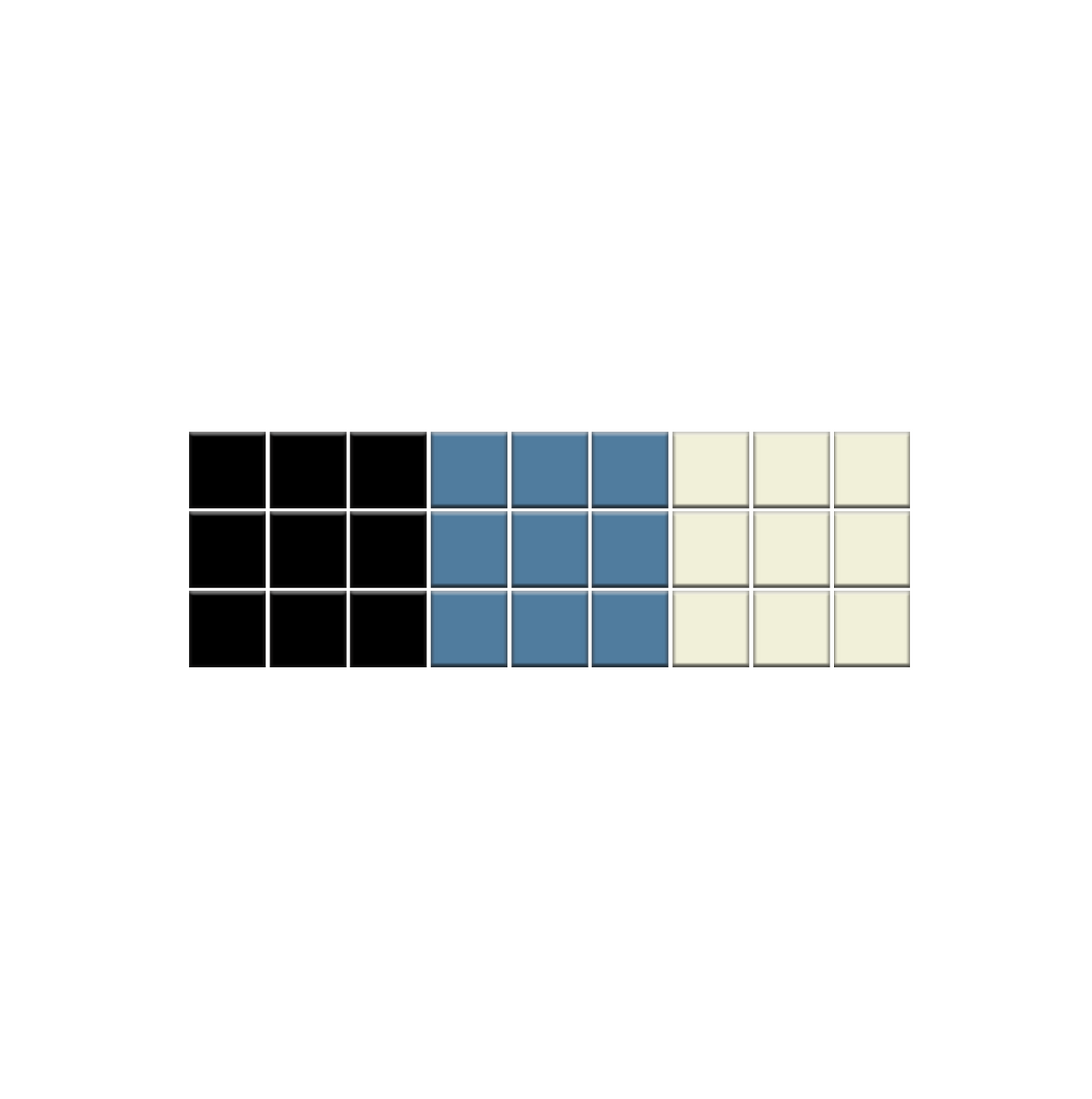 Weave | Modern Craftsman Square Porcelain Tile Pattern