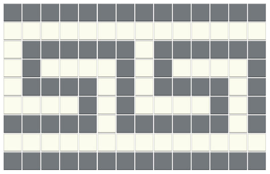 Greek Key | 3/4" Unglazed Porcelain | Pinnacle Square Border