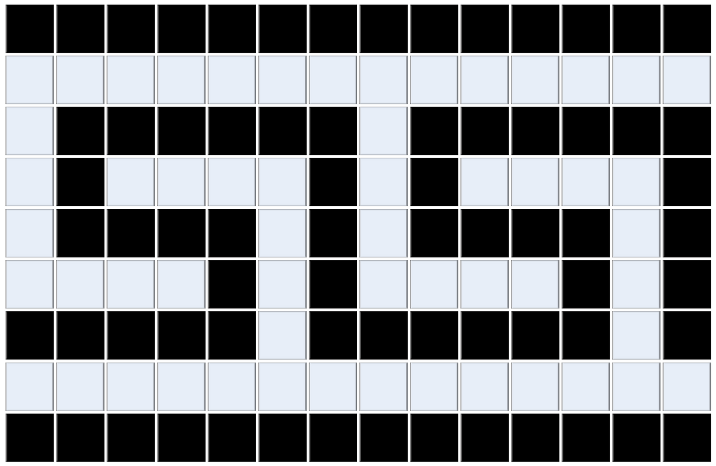 Greek Key | 3/4" Unglazed Porcelain | Pinnacle Square Border