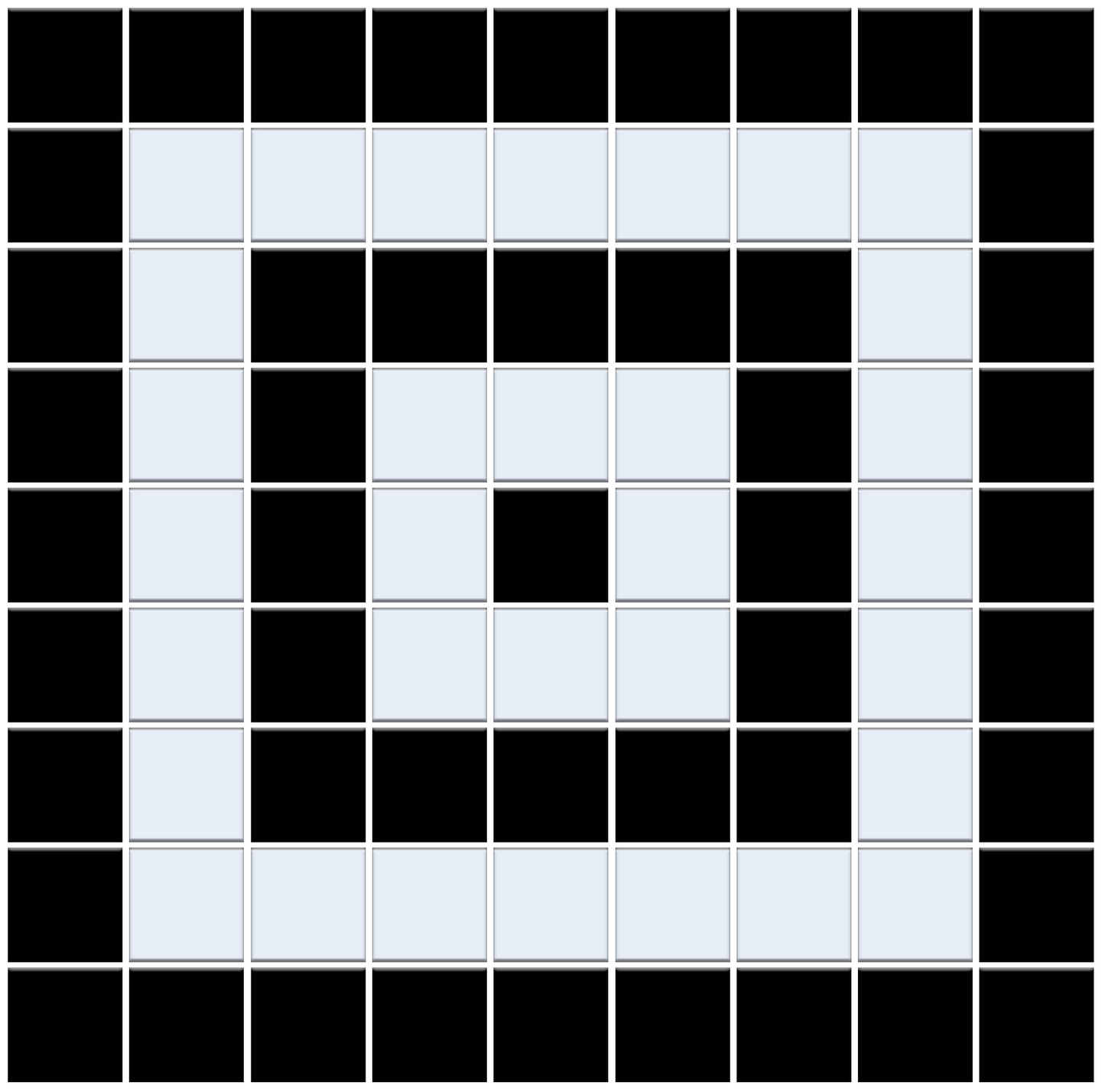 Greek Key | 3/4" Unglazed Porcelain | Pinnacle Square Border